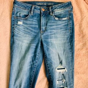 American Eagle super stretch skinny jeans